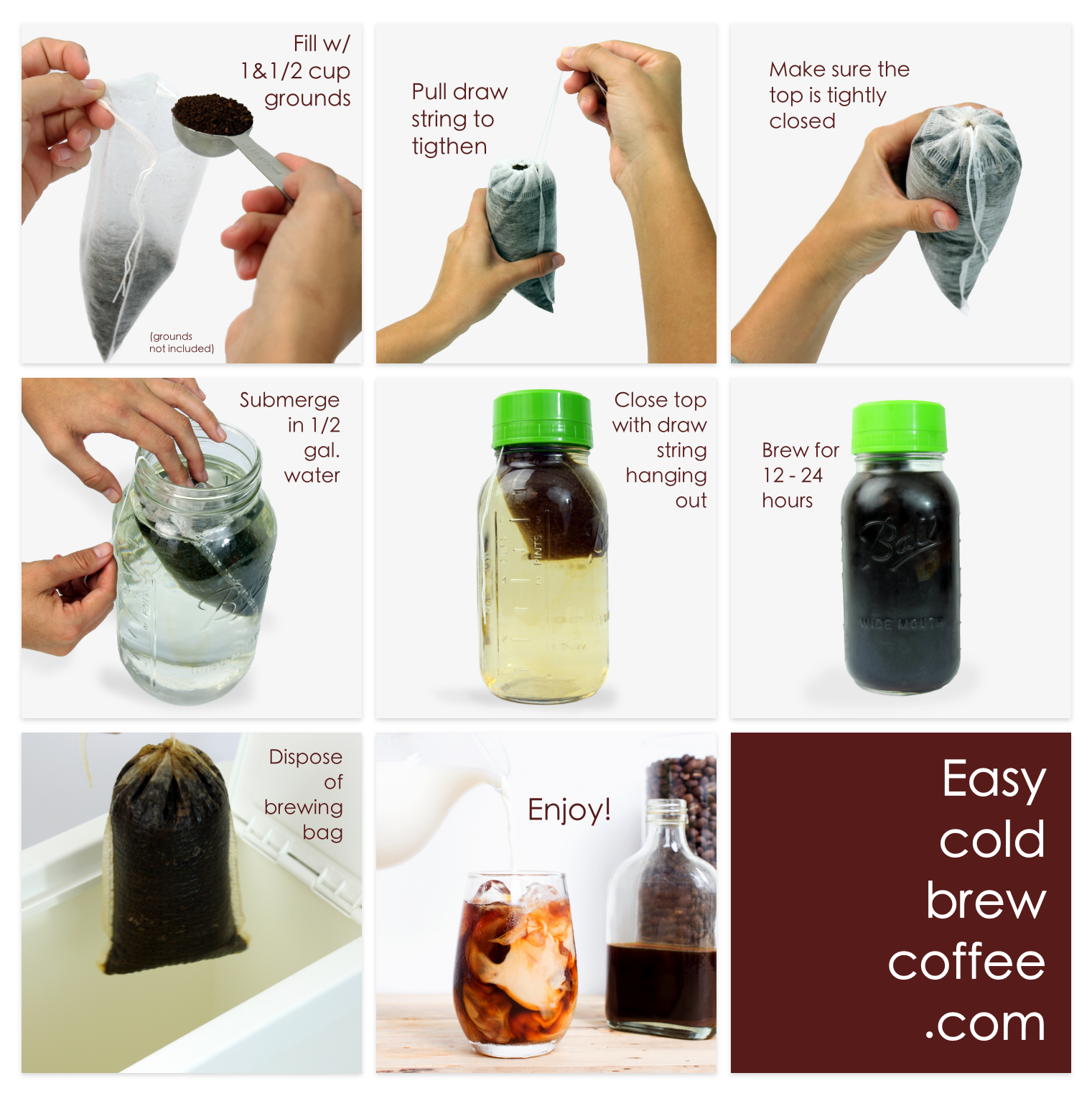 Alternative To Starbucks Cold Brew Coffee Pouches Further You Can Choose Coffee Grounds Which Prefer Our Cold Brew Filters Come In Packs Of 30 And Are Available On